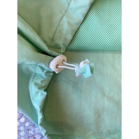 Playboy by PacSun Men’s Windbreaker Gold Text 1/4 Zip Anorak Jacket Size Small - Picture 11 of 12